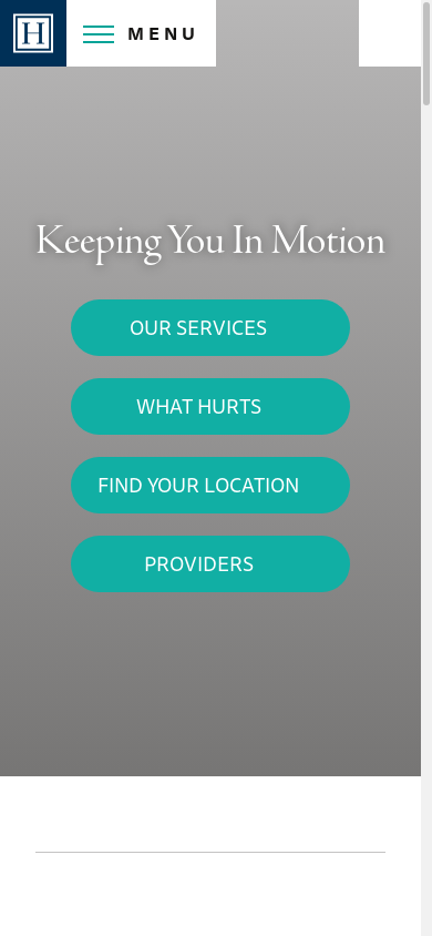 the mobile screenshot of al.hughston.com