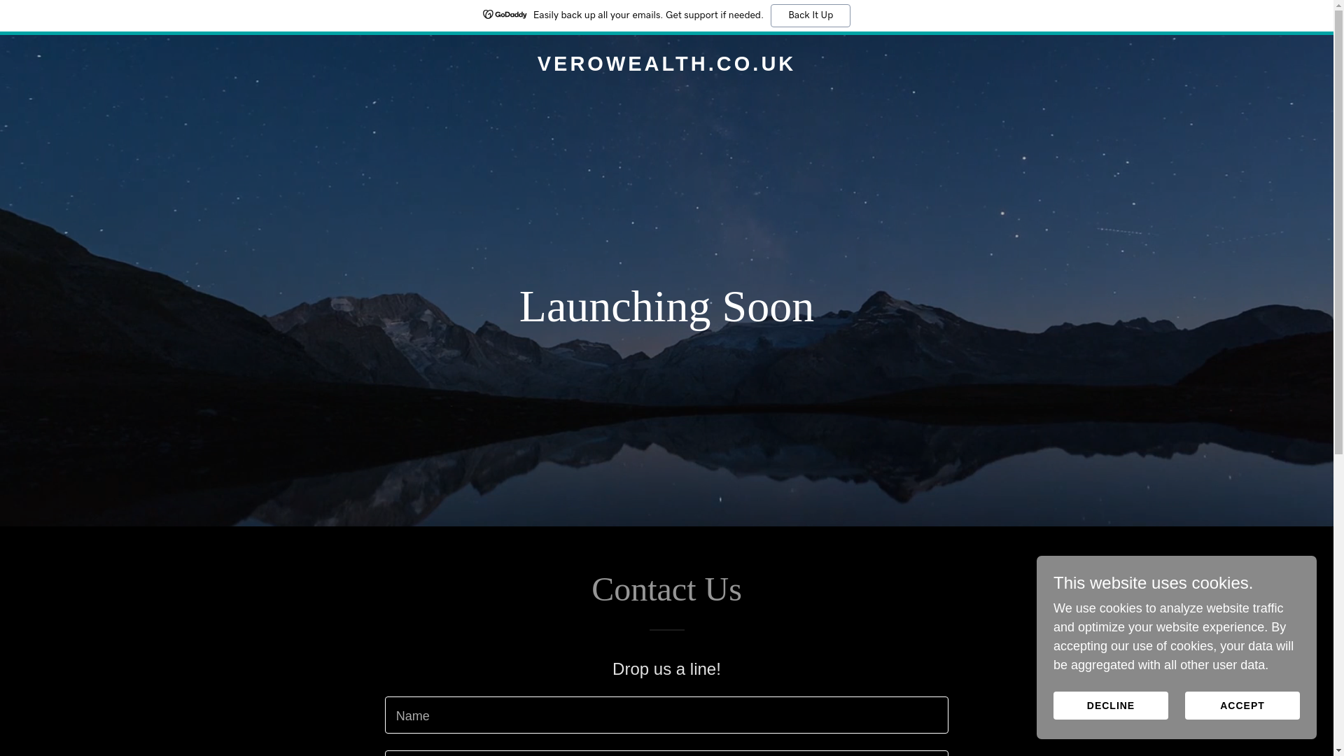 the desktop screenshot of verowealth.co.uk