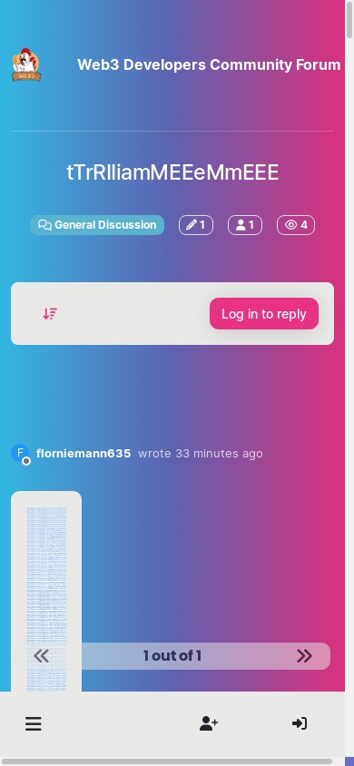 the mobile screenshot of web3devcommunity.com