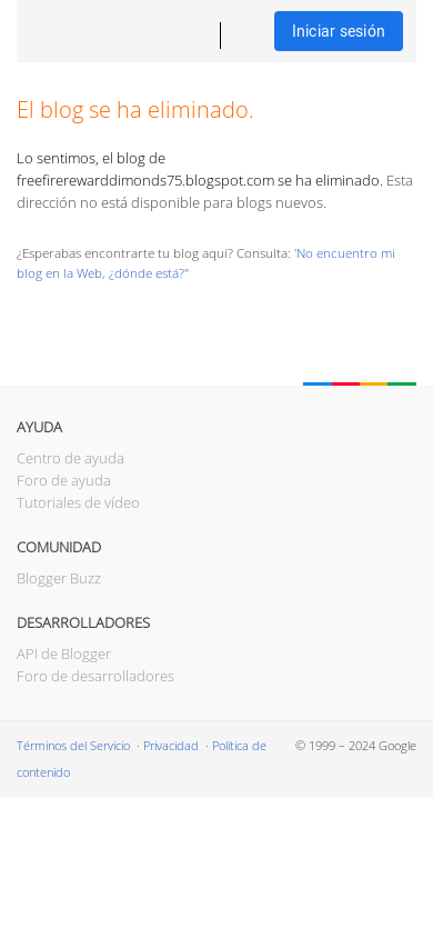 the mobile screenshot of www.blogger.com