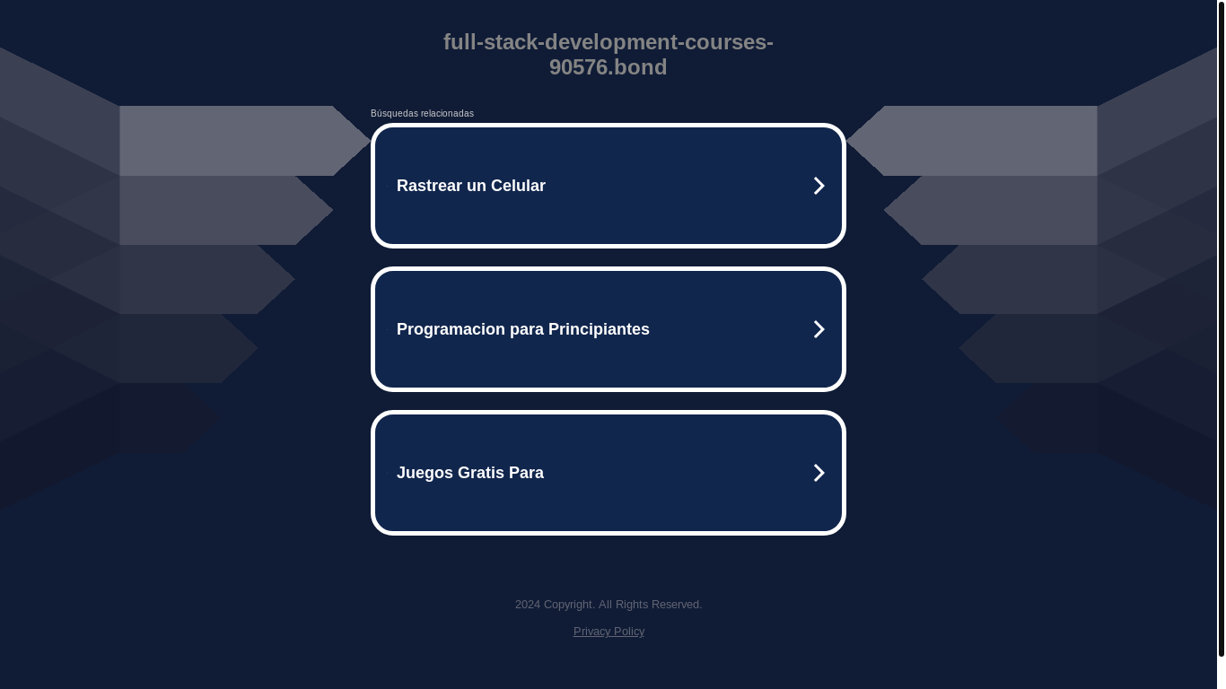 the desktop screenshot of full-stack-development-courses-90576.bond