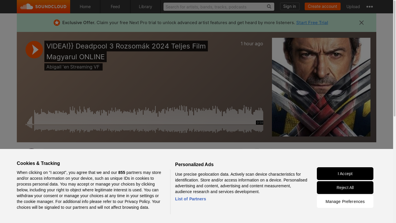 the desktop screenshot of soundcloud.com