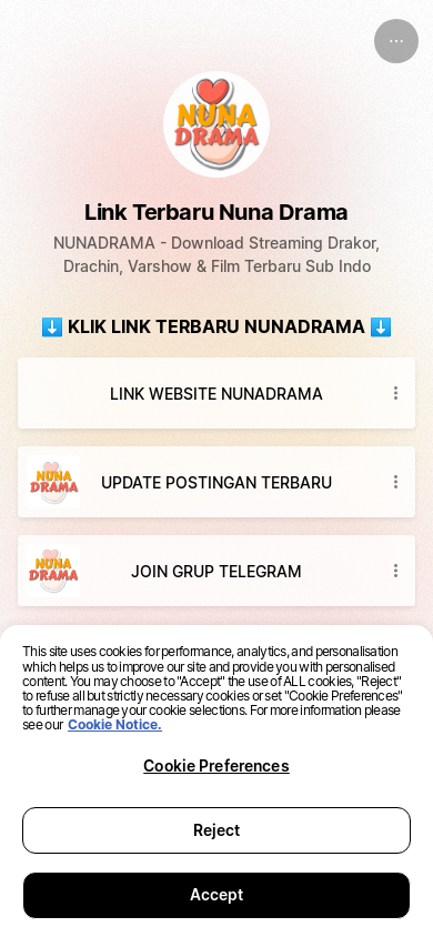 the mobile screenshot of linktr.ee