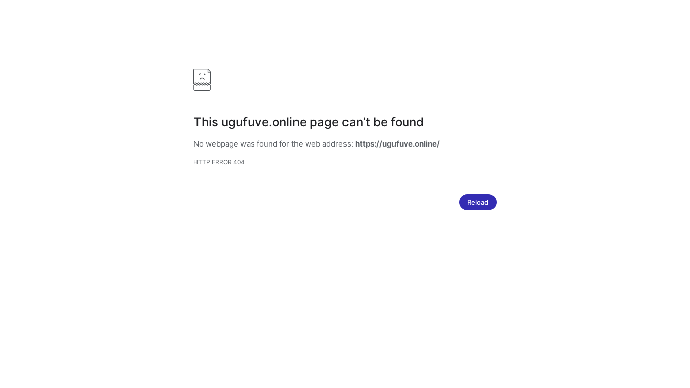 the desktop screenshot of ugufuve.online
