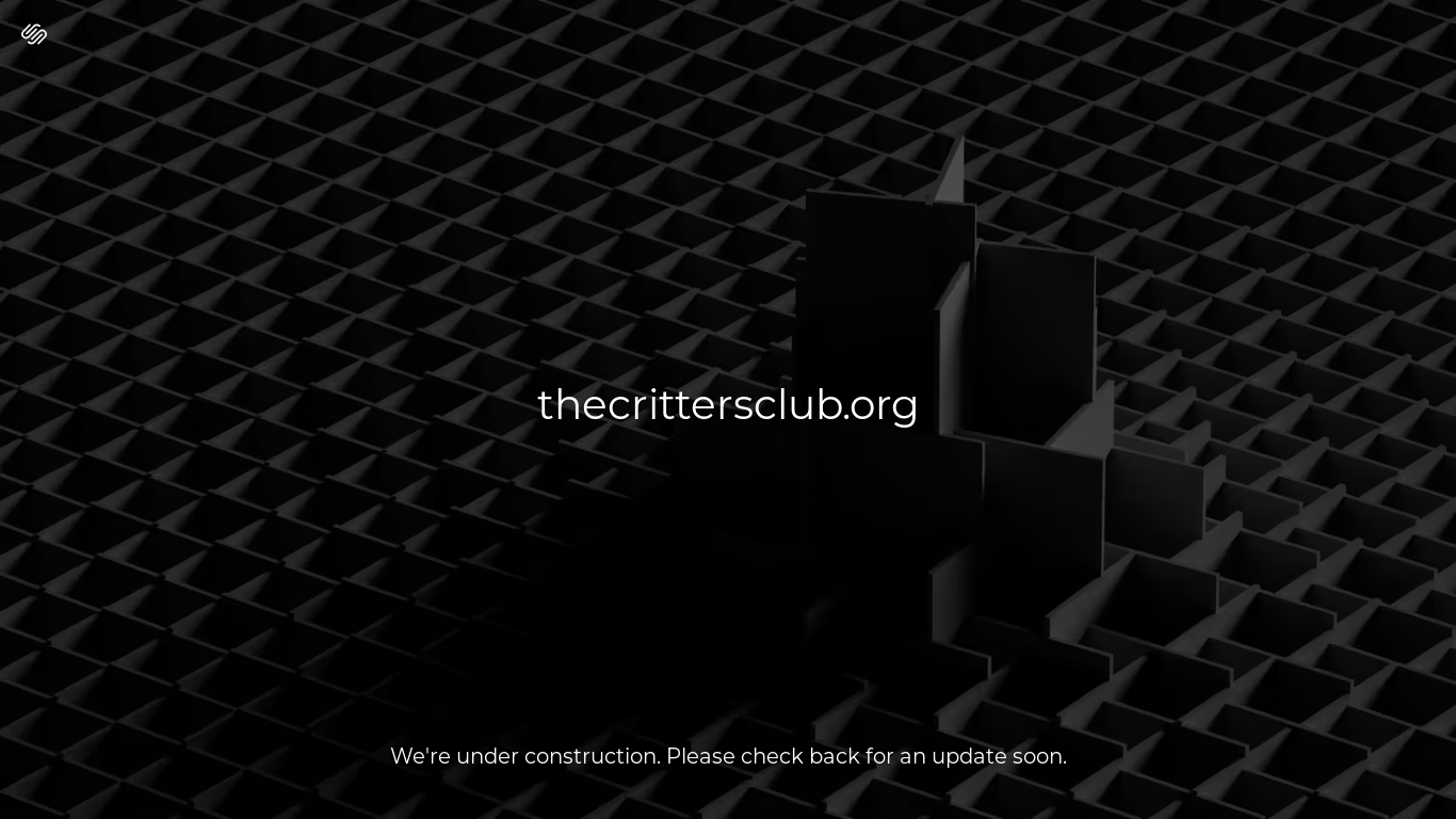 the desktop screenshot of thecrittersclub.org