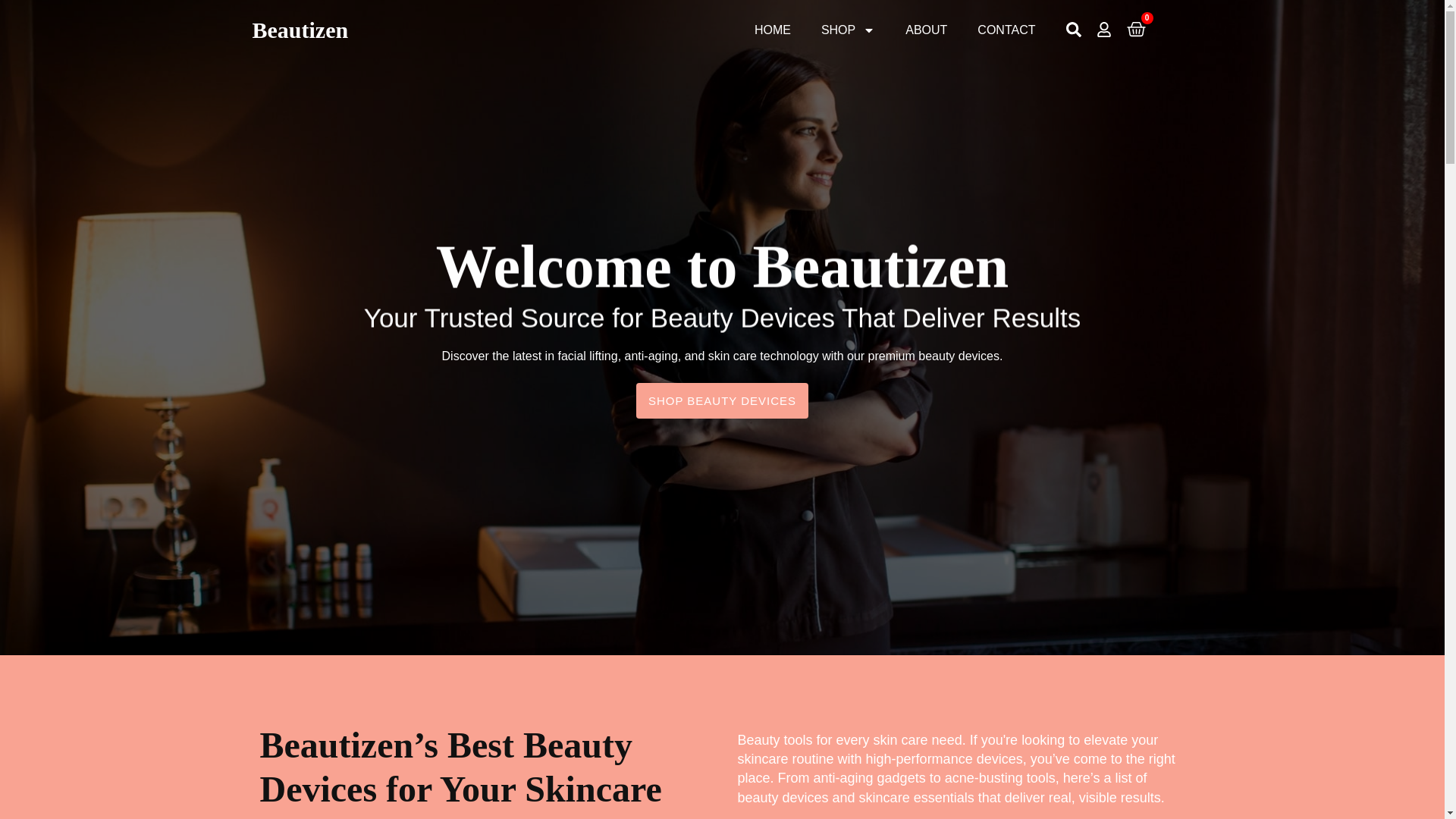 the desktop screenshot of beautizen.site
