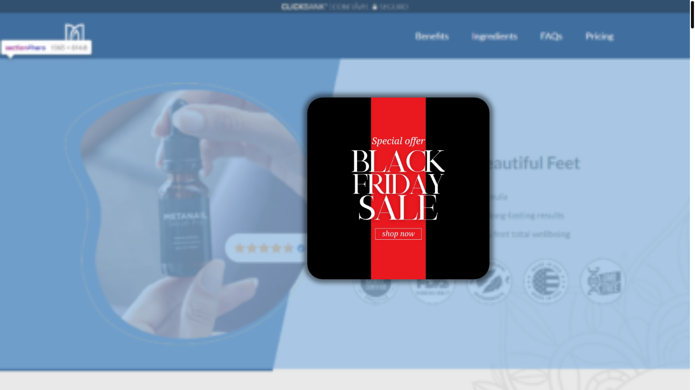 the desktop screenshot of blackkfriday.shop
