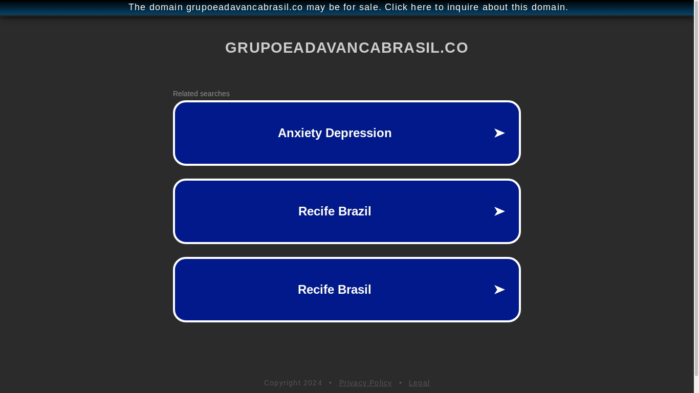 the desktop screenshot of ww25.grupoeadavancabrasil.co