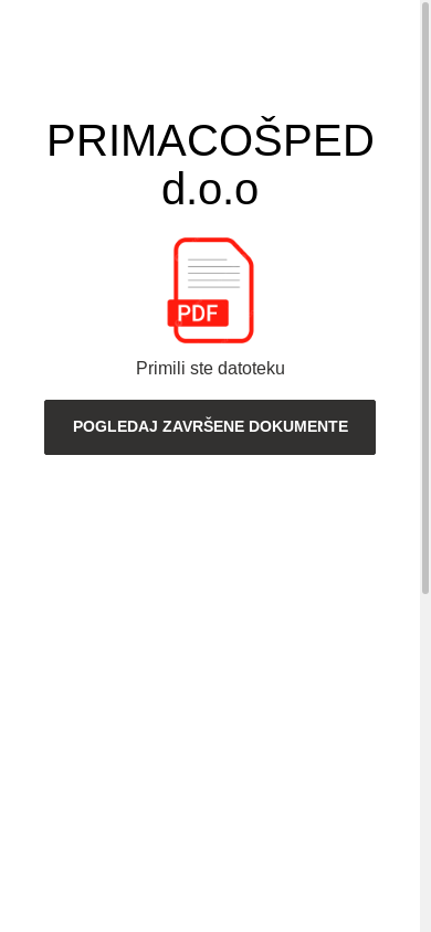 the mobile screenshot of primaco.powerappsportals.com
