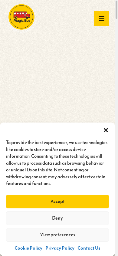 the mobile screenshot of magicbusuk.org