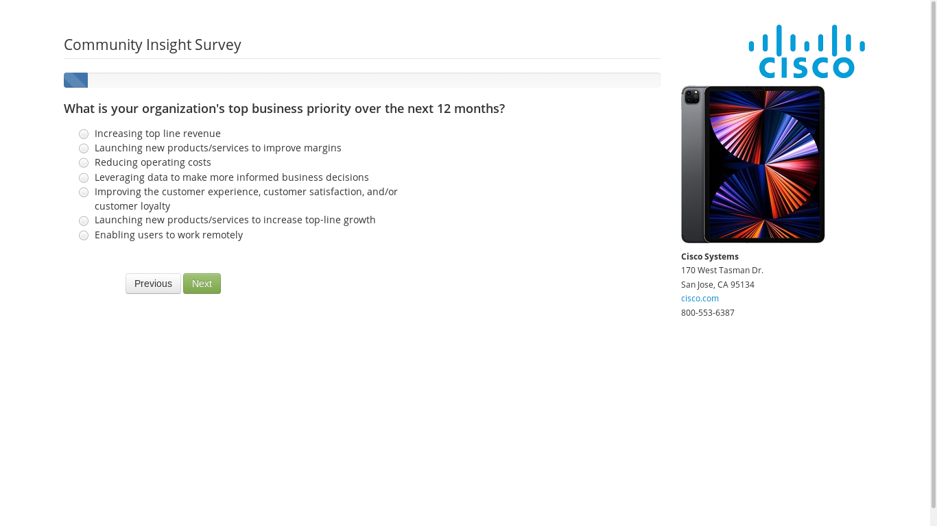 the desktop screenshot of cisco-sec4.communityinsightinitiative.com