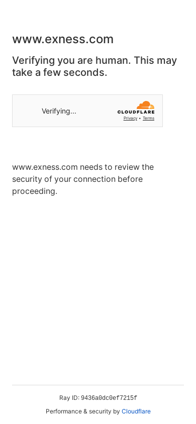 the mobile screenshot of www.exness.com