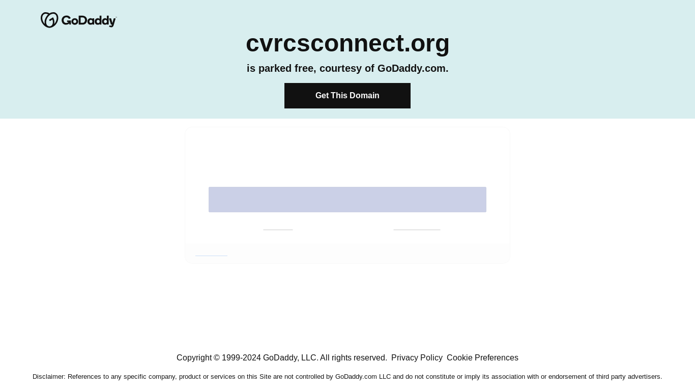 the desktop screenshot of cvrcsconnect.org
