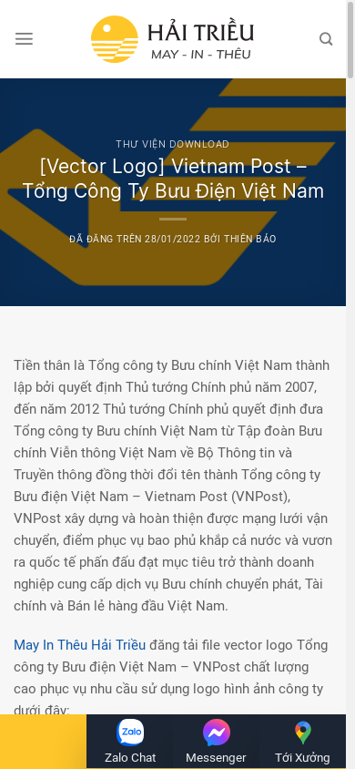 the mobile screenshot of haitrieu.com